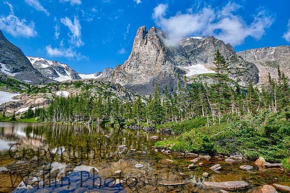 Lake Helene and Notchtop Mountain