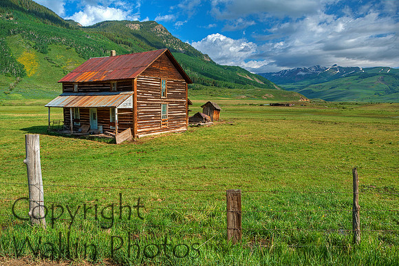 Old homestead near Crested Butte, Colorado