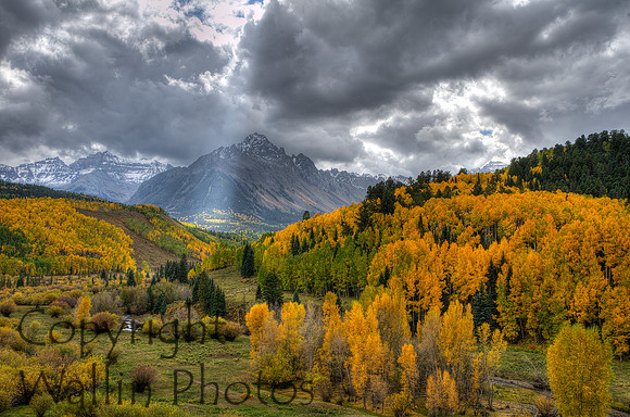 Sunbeam at Mount Sneffels, Colorado