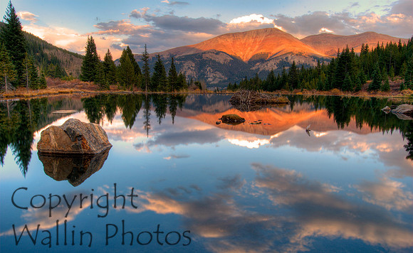 Beaver Pond near Hoosier Pass, Colorado